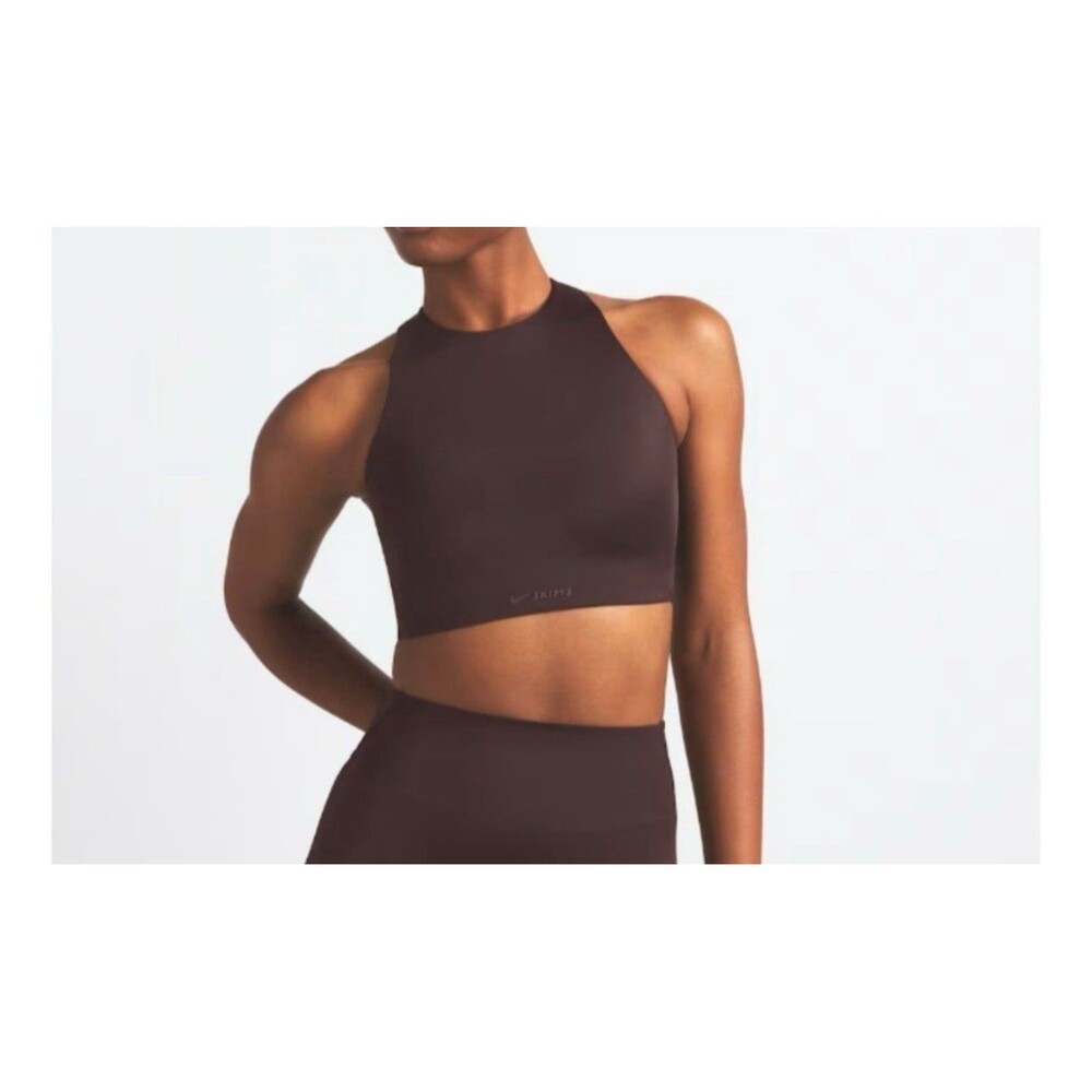 Skims Nike Nikeskims Shine High Neck Bra
